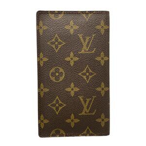 LOUIS VUITTON Agenda Monogram Cover Case bran-246-100125